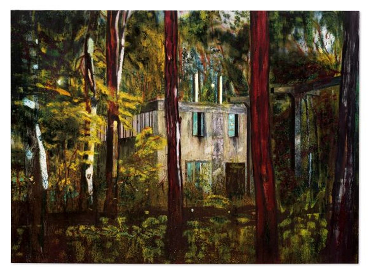 Peter Doig, Boiler House, 1983. © Christie’s