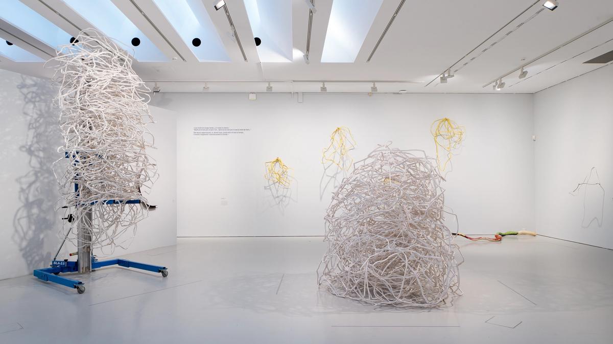 Vue de l'exposition « Toni Grand. Morceaux d’une chose possible », au Musée Fabre, Montpellier, 2024. © Musée Fabre de Montpellier Méditerranée Métropole. Photo Frédéric Jaulme