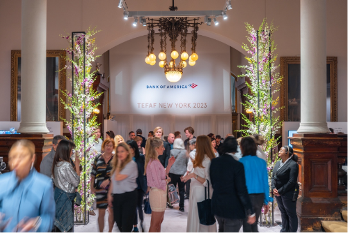 TEFAF New York 2023. Photo Julian Cassady