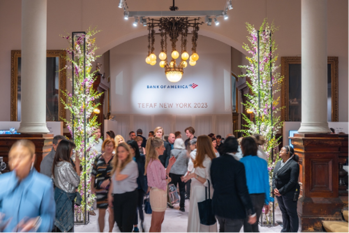 TEFAF New York 2023. Photo Julian Cassady