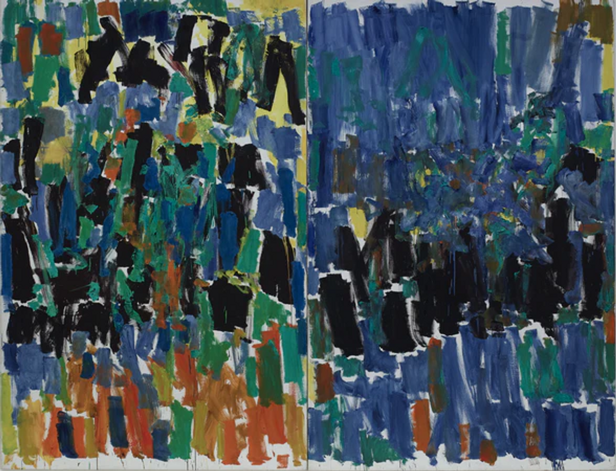 Joan Mitchell, No Room at the End, 1977. Collection Fondation Louis Vuitton. Courtesy Fondation Louis Vuitton