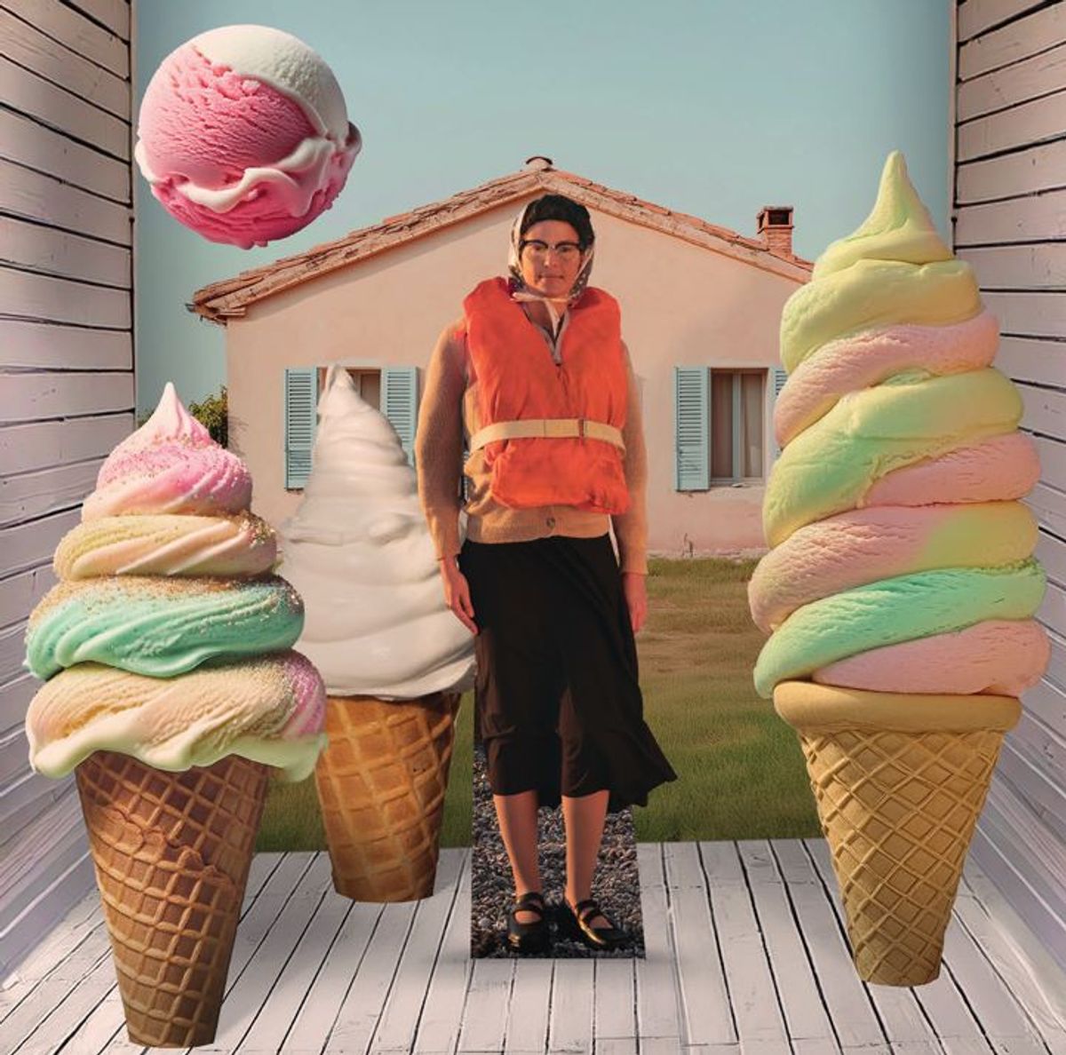 Elsa et Johanna, A Cabin with a View, 2025, installation. Courtesy des artistes et d’Un été au Havre