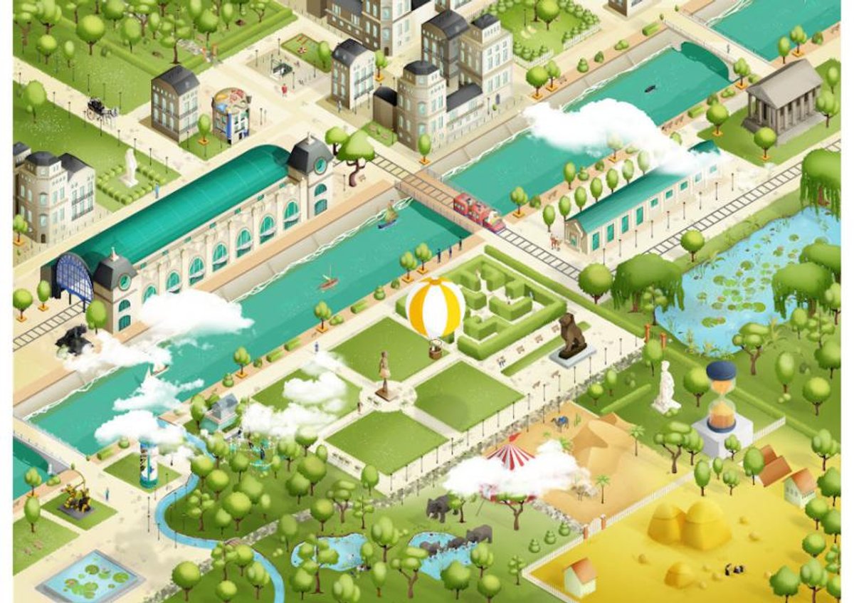 La carte interactive du site Les Petits MO. © Les Petits MO