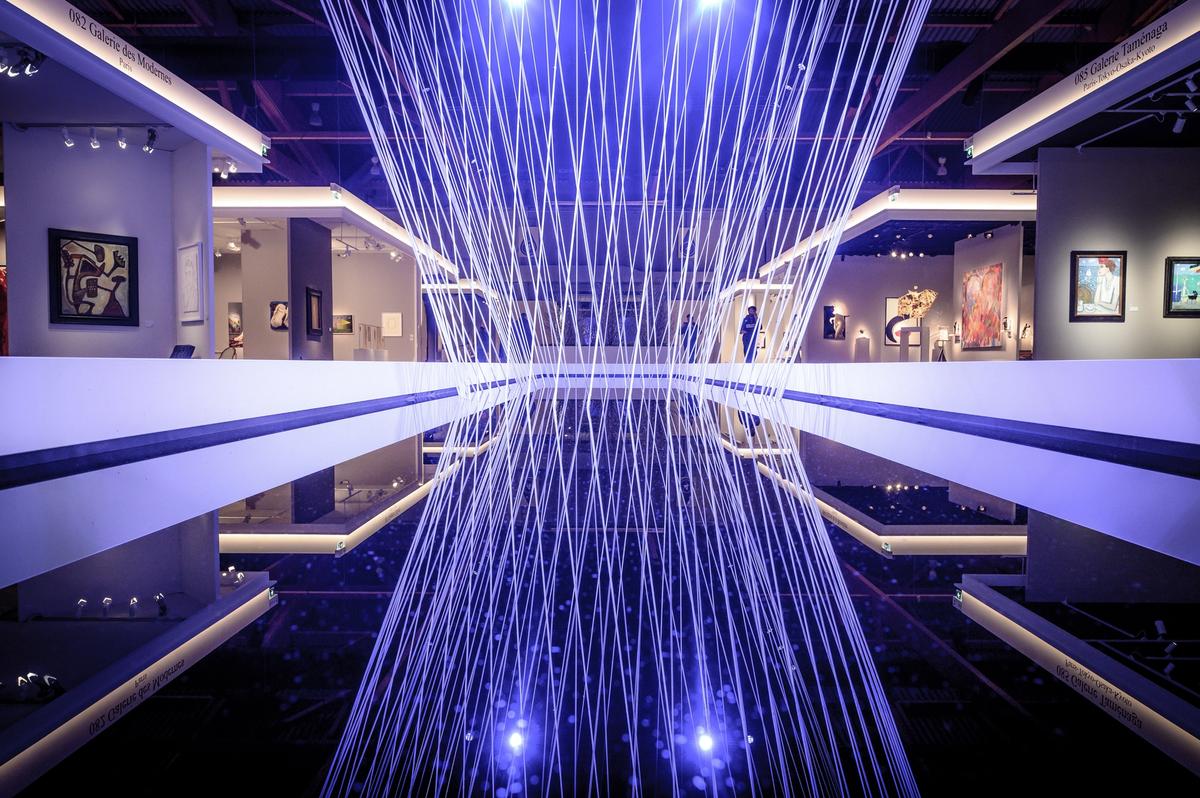 La Brafa 2023, à Bruxelles, une édition sans marchands d'archéologie gréco-romaine ou égyptienne. © Jean-Michel Clajot