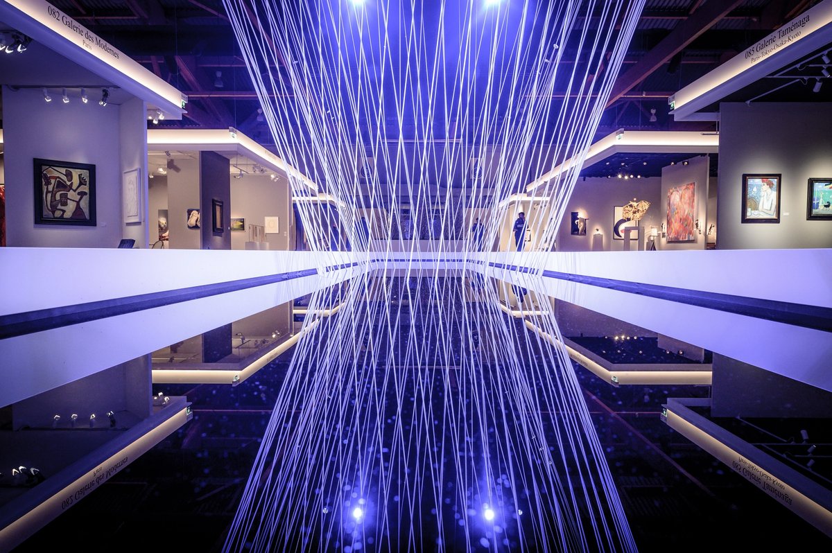 La Brafa 2023, à Bruxelles, une édition sans marchands d'archéologie gréco-romaine ou égyptienne. © Jean-Michel Clajot