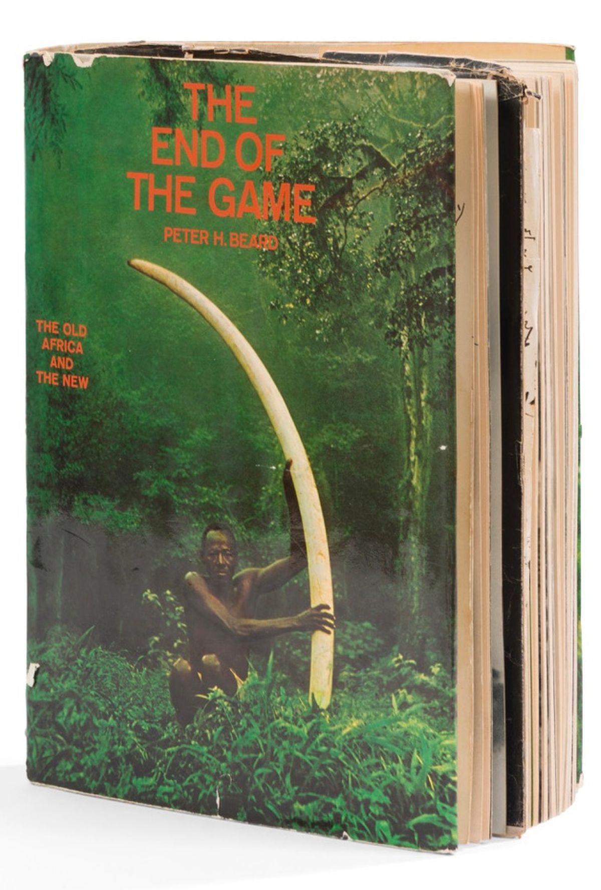 Archive provenant de la collection de Nicolas Ducrot, directeur artistique de Viking Press de 1964 à 1976 et dédiée à sa relation avec Peter Beard pendant et après la publication de The End of the Game". Courtesy Ader