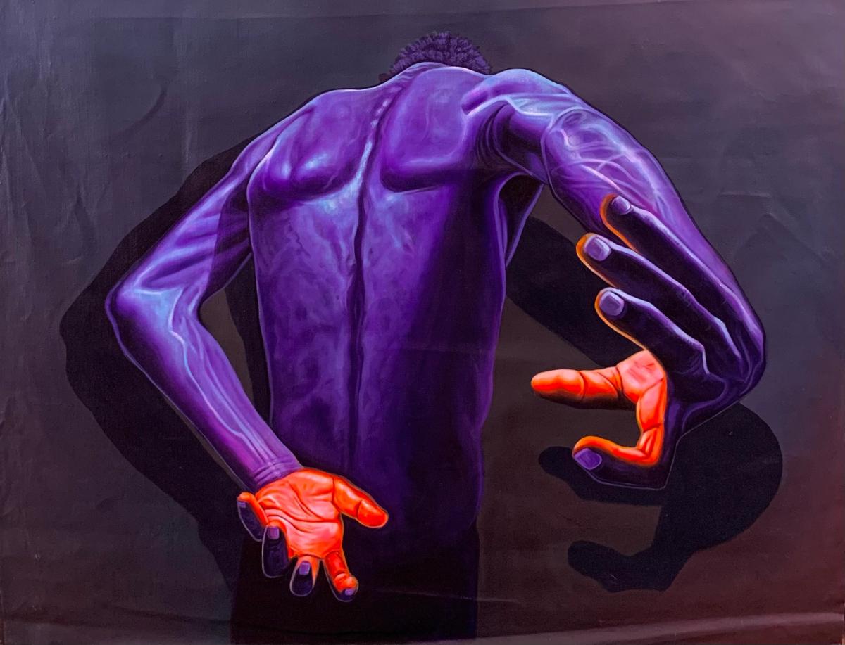 Geordan Bouhom, Quête De Libération, 2025. © Geordan Bouhom – Courtesy de l’Artiste et Galerie La La Lande, Paris