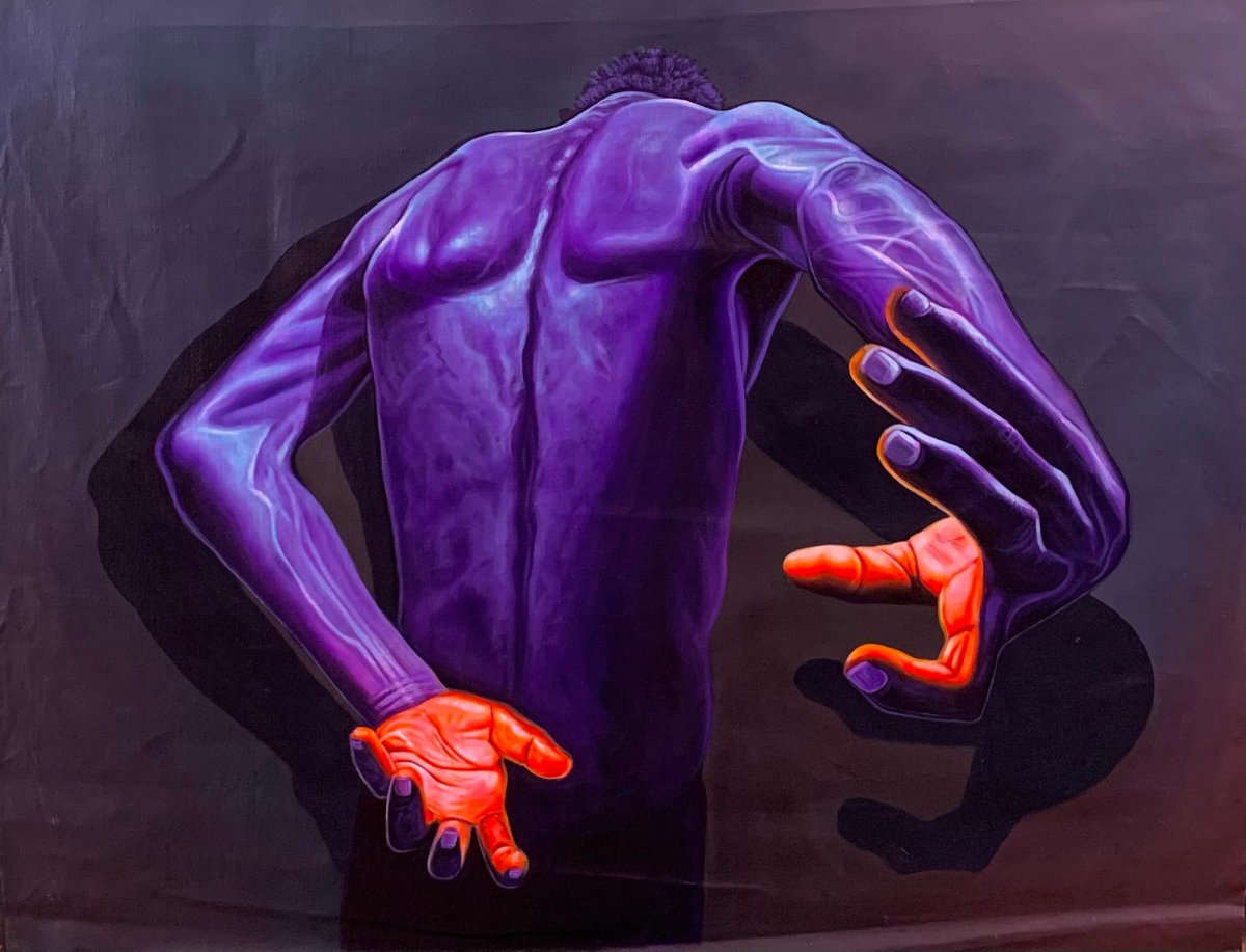 Geordan Bouhom, Quête De Libération, 2025. © Geordan Bouhom – Courtesy de l’Artiste et Galerie La La Lande, Paris