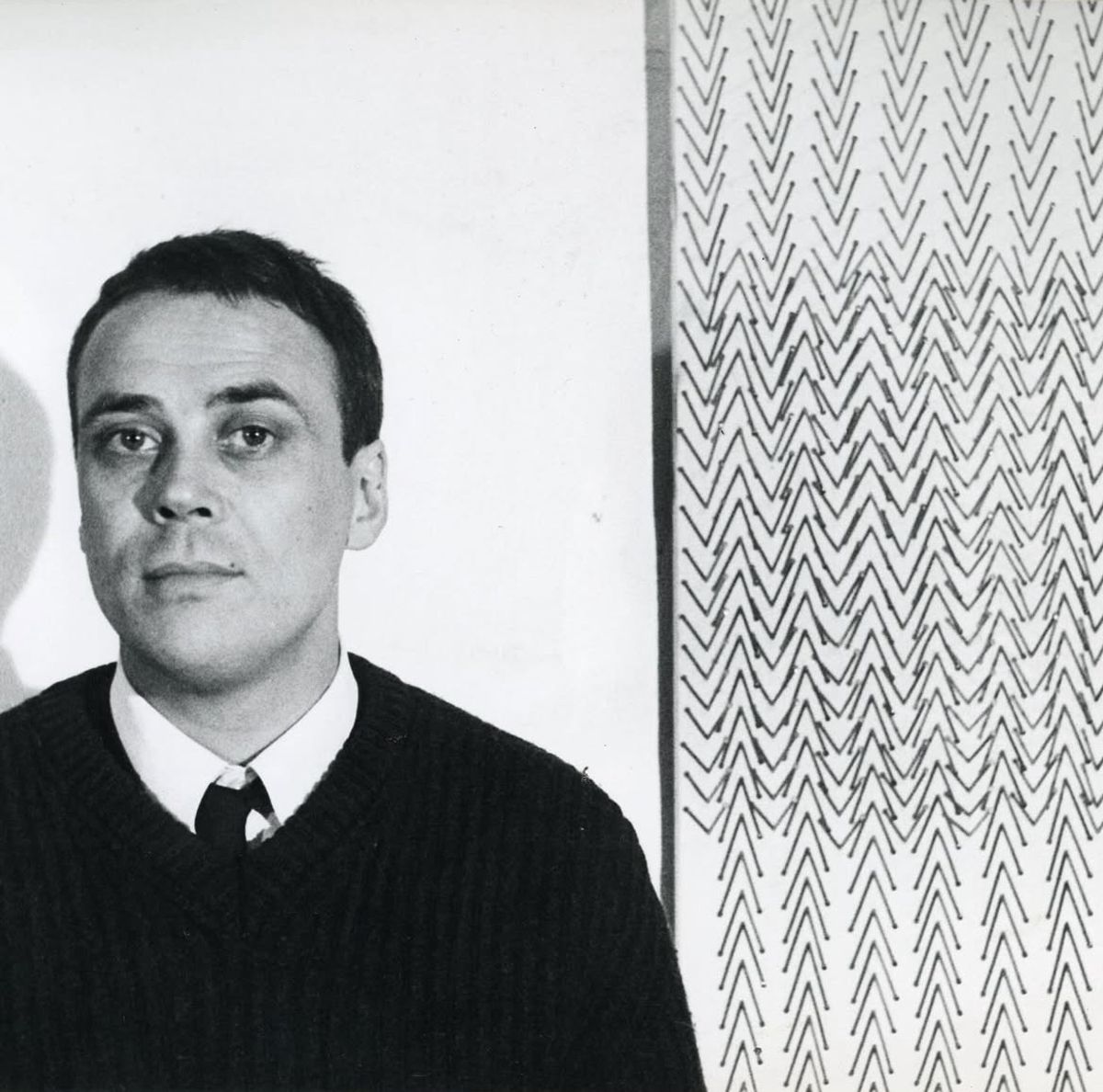 Günther Uecker. Instagram Lévy Gorvy Dayan