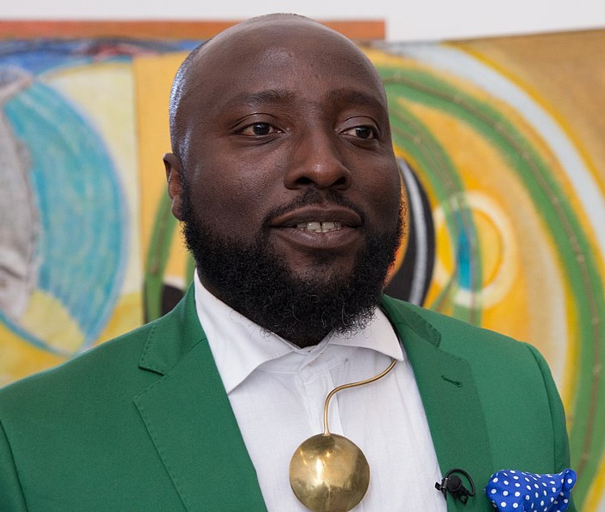 Bonaventure Soh Bejeng Ndikung à la Documenta 14 en 2017. © Olaf Kosinsky/Wikimedia commons