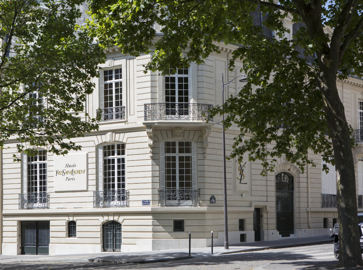 Facade du musée Yves Saint Laurent. © Sophie Carre
