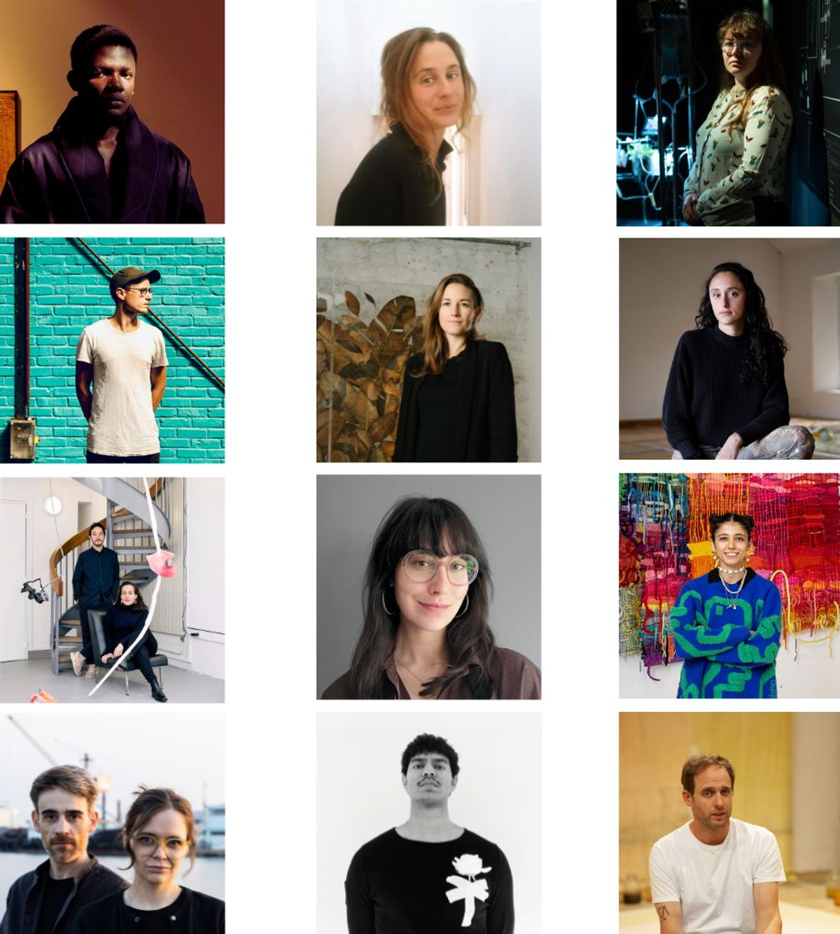 Les lauréats de la 2e édition du Prix Art Éco-Conception : Assoukrou Aké, Amandine Arcelli, Alizée Armet, Victor Cord’homme, Lélia Demoisy, Julia Gault, Ittah Yoda, Alice Magne, Desire Moheb Zandi, Ouazzani Carrier, Jonathan Potana, Adrien Vescovi. D.R.