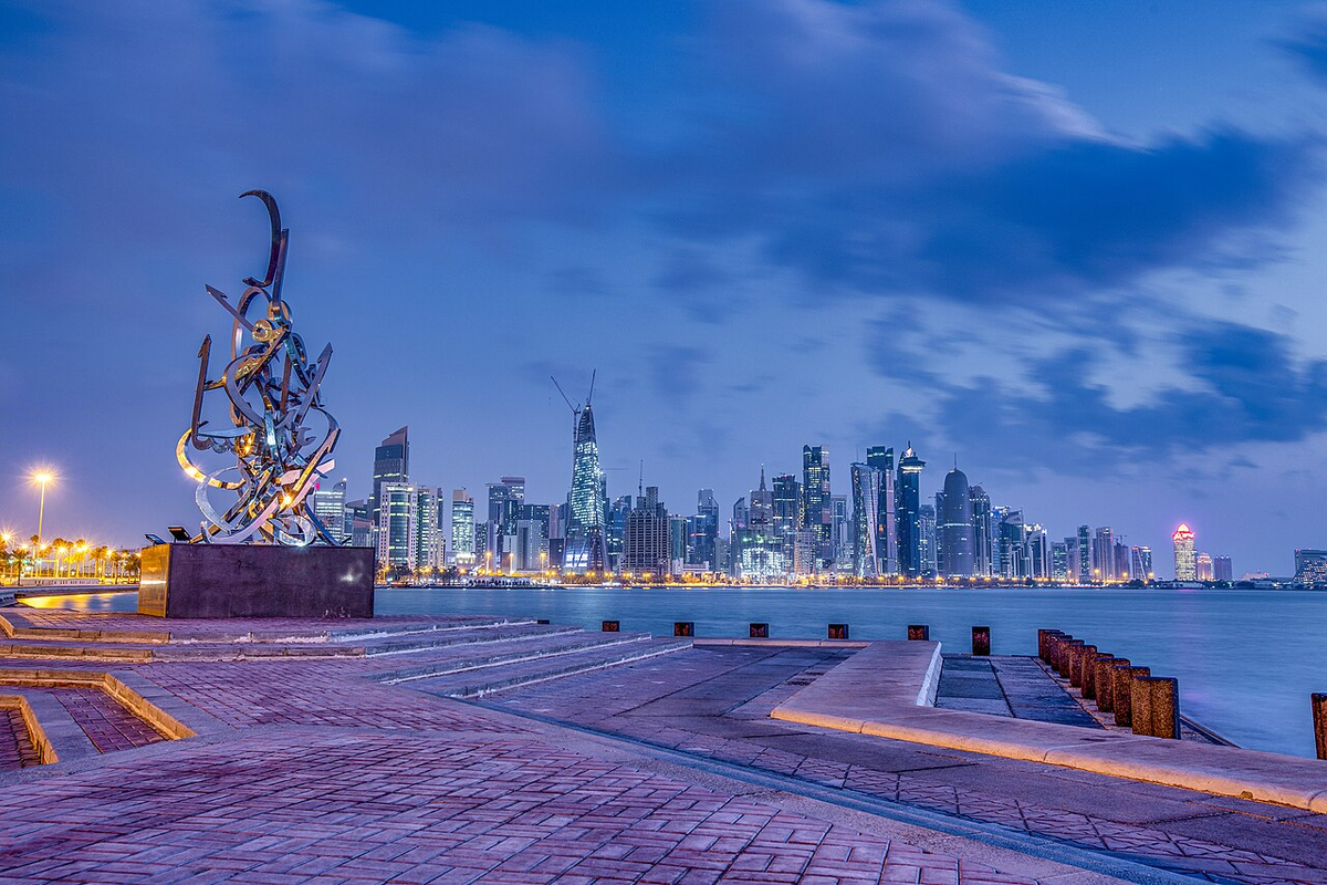 Doha, capitale du Qatar. Photo : Wikipedia