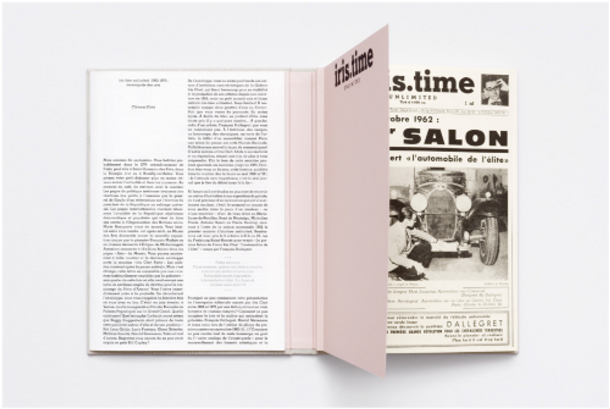 Clément Dirié, iris.time unlimited (1962-1975), Ezanville, Semiose, 2023, 208 pages, 60 euros.