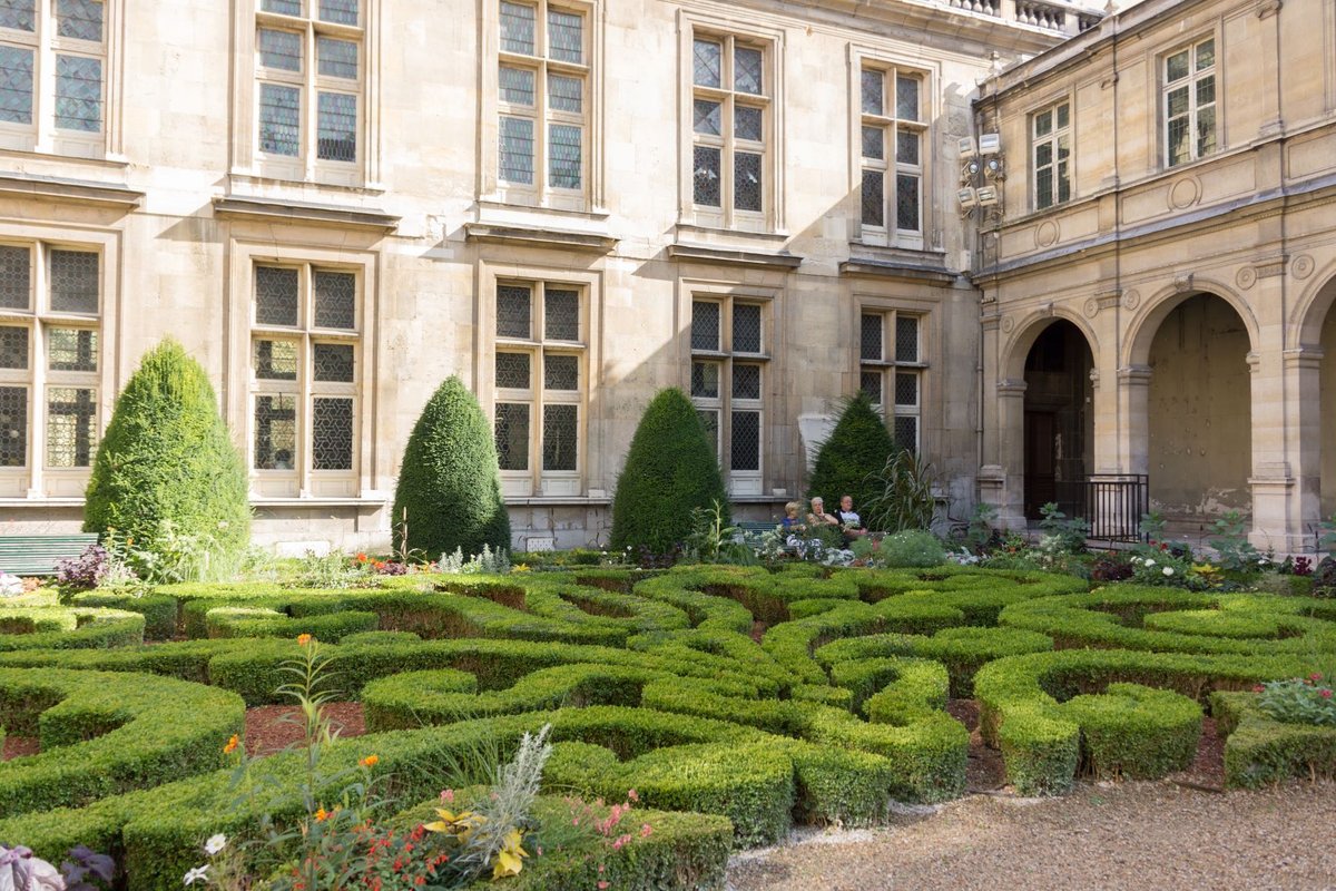 Vue du jardin du musée Carnavalet à Paris. © D.R. - Wikimedia commons.