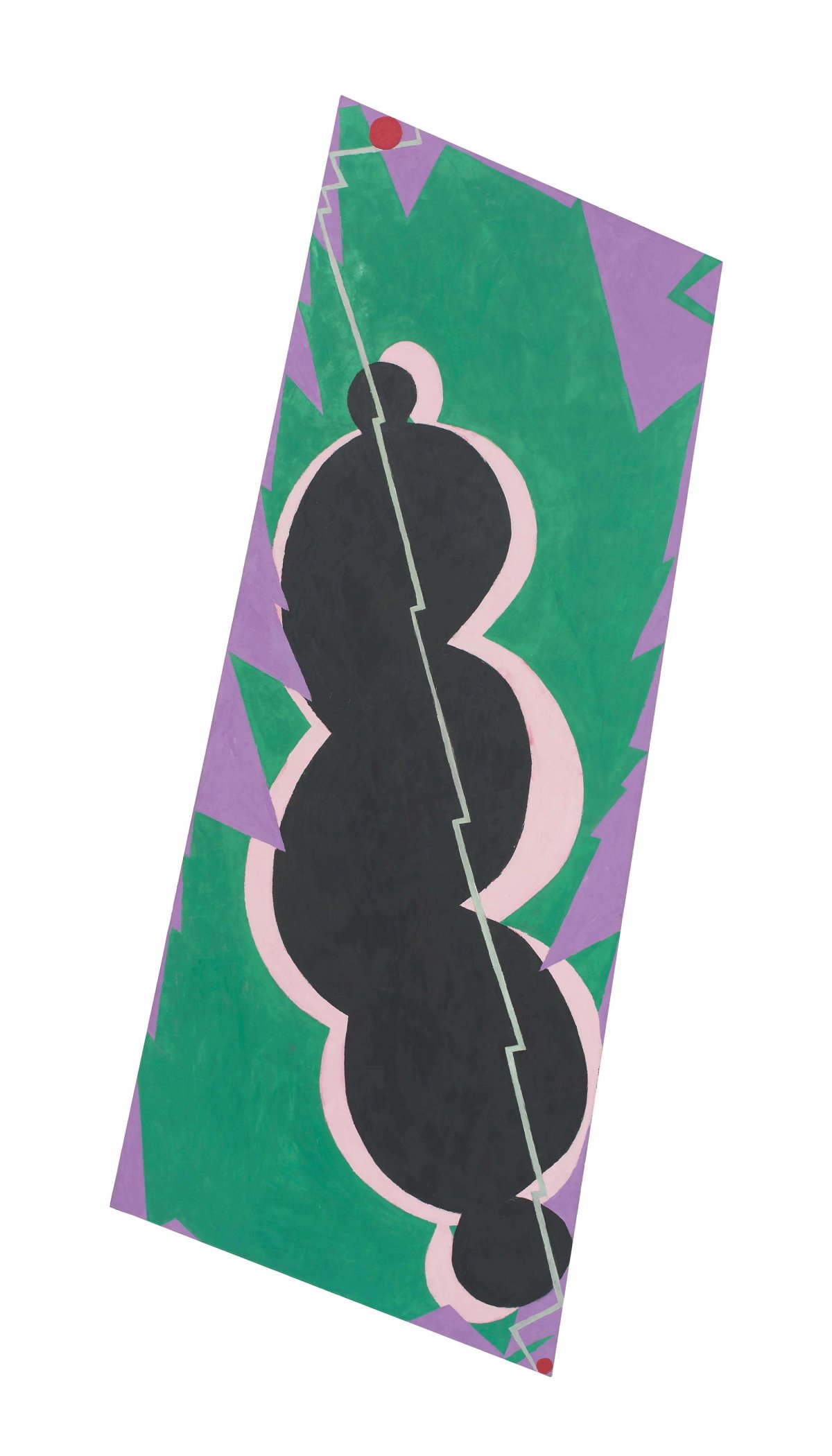 Elizabeth Murray, Parting and Together, 1978, huile sur toile. Photo : Kerry Ryan McFate, courtesy Pace Gallery. © The Murray-Holman Family Trust / ADAGP, Paris, 2021