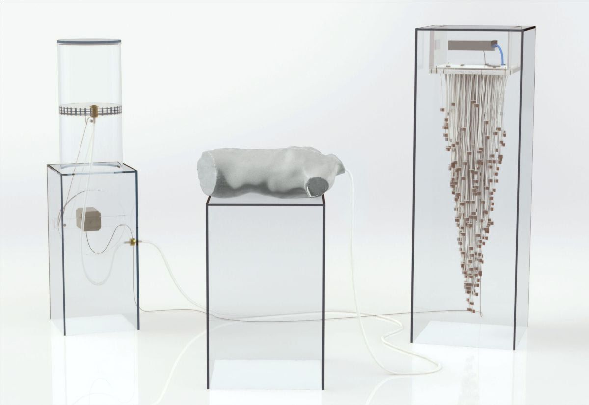 Hugo Servanin, modélisation du projet Athéna pour le Prix MAIF pour la sculpture. Courtesy de l’artiste