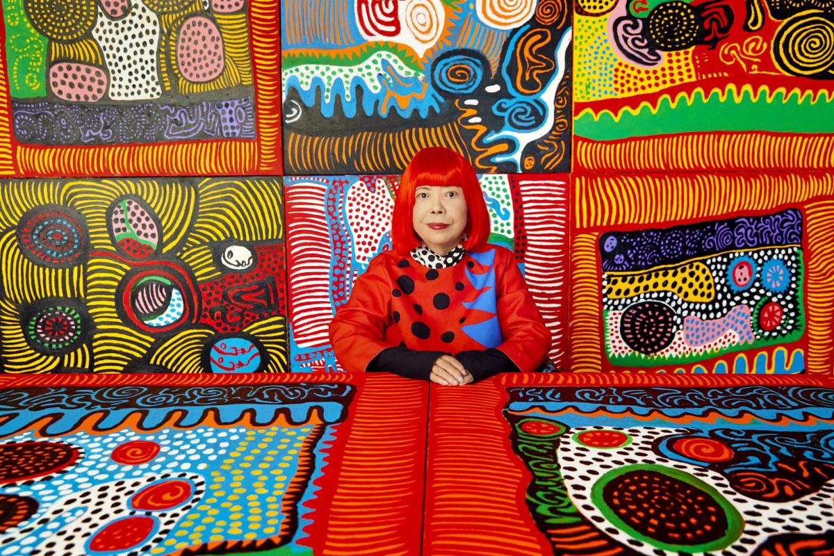 Yayoi Kusama. Courtesy des galeries Ota Fine Arts, Tokyo, Victoria Miro, Londres, et David Zwirner, New York, Los Angeles, Londres, Paris et Hong Kong. Photo Yusuke Miyazaki