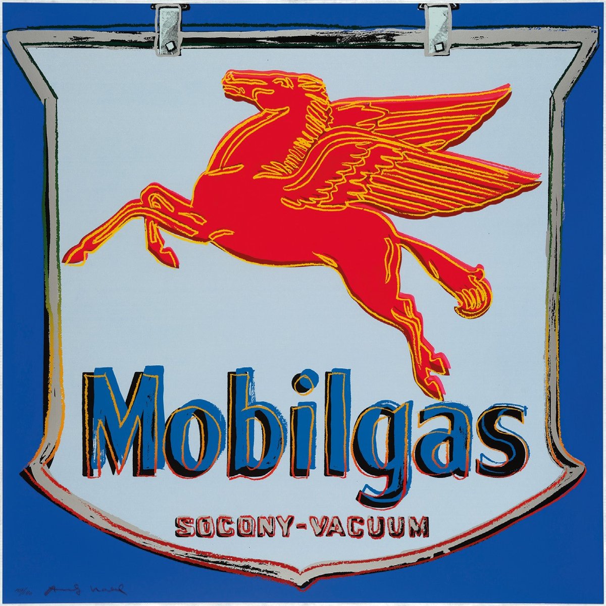 Andy Warhol, Mobil, 1985, sérigraphie, est. 40000-60000 francs suisses (44000-65000 euros), vente «Estampes & Multiples», Koller, Zurich, 25 juin 2026. © Koller