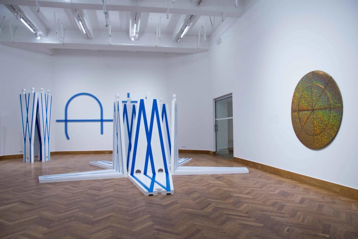 Milena Dopitová, Even Odd, vue de l'installation à Bozar. Courtesy National Gallery Prague. Photo: Marcela Juříčková