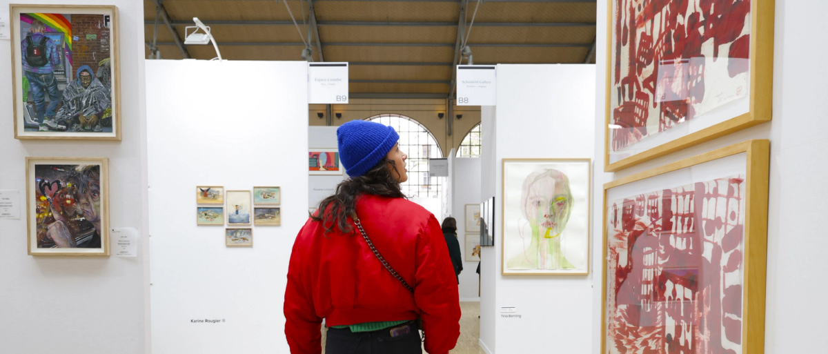 Vue du salon Drawing Now Art Fair 2023 © Grégoire Avenel - Agence Coolhuntparis