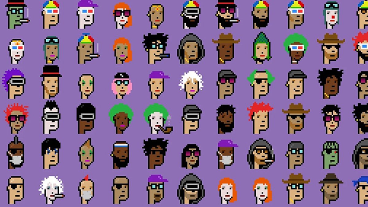 Série de NFT « CryptoPunks ». © Yugo Labs