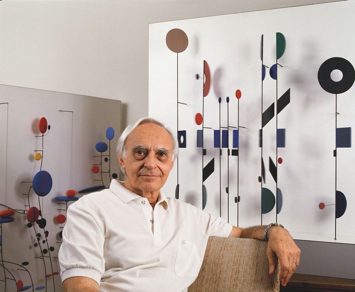 Abraham Palatnik. © Vicente de Mello. Courtesy de la galerie Nara Roesler