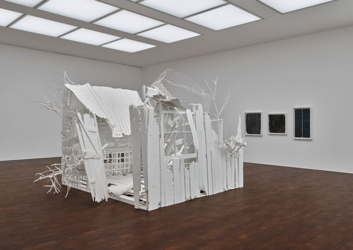 Vue de l’exposition de Rachel Whiteread chez Gagosian à Londres. © Rachel Whiteread. Photo : Prudence Cuming Associates