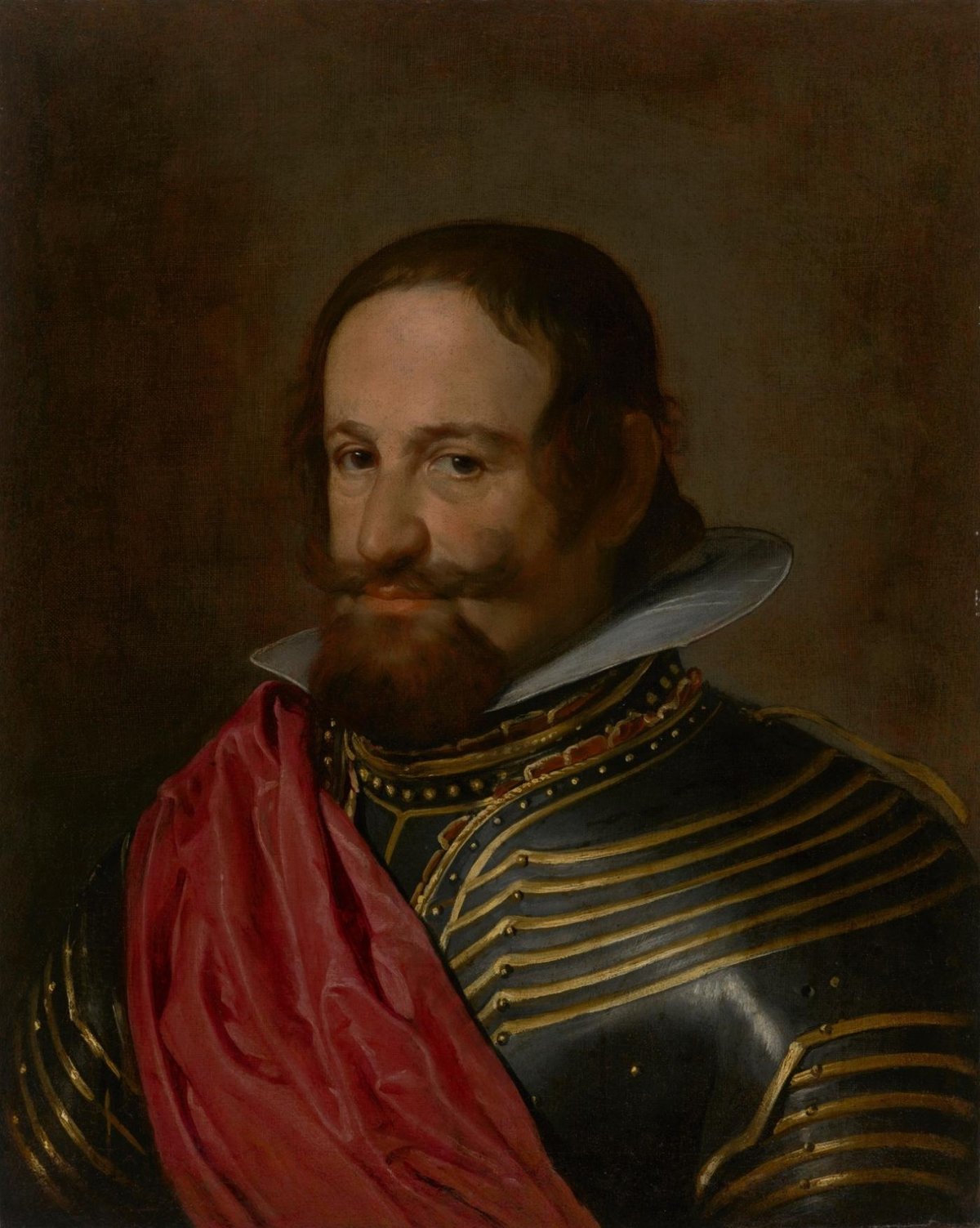 Diego Velázquez, Portrait du comte-duc d’Olivares , vers 1626, huile sur toile, 60 x 48 cm. Courtesy Getty Museum