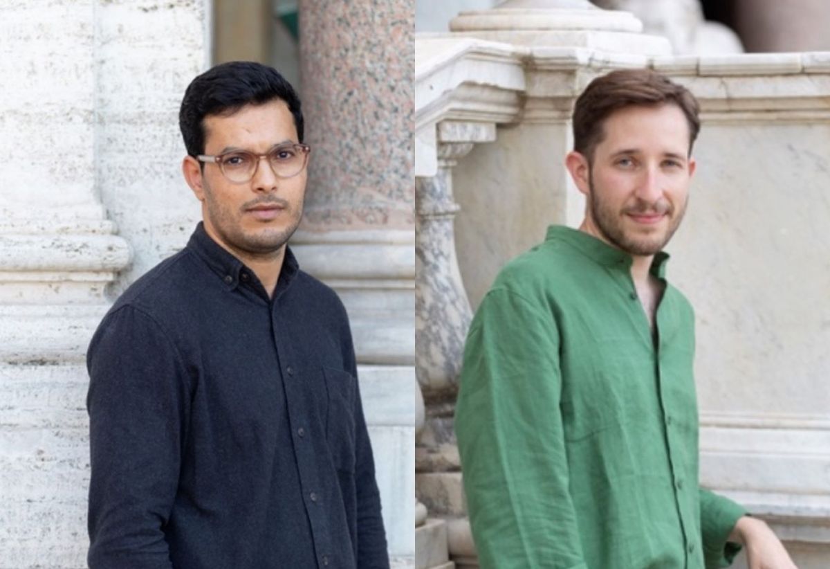 Abdessamad El Montassir et Pierre Von-Ow. ©Daniele Molajoli