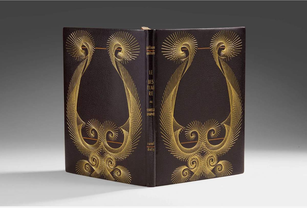Guillaume Apollinaire, Le Bestiaire ou Cortège d'Orphée, illustré de Gravures sur bois par Raoul Dufy. Paris, Deplanche, 1911. Courtesy Mirabaud-Mercier