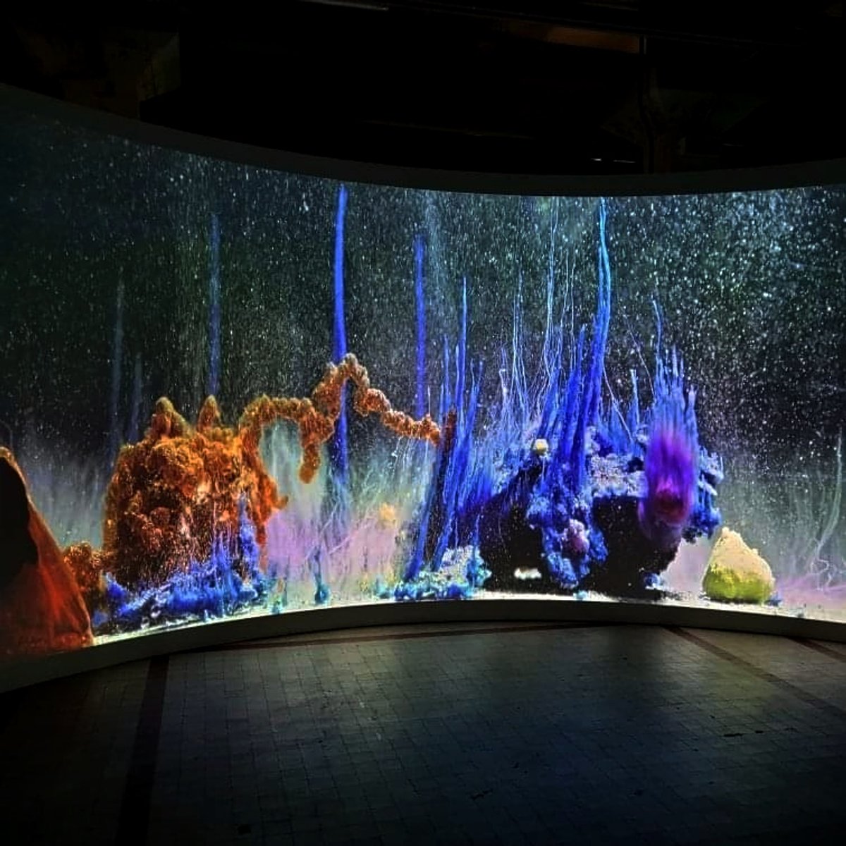 Hicham Berrada, exposition « Le monde est tout ce qui est » présentée dans la Grande Halle du 109. Courtesy de l'artiste. Photo : D.R.