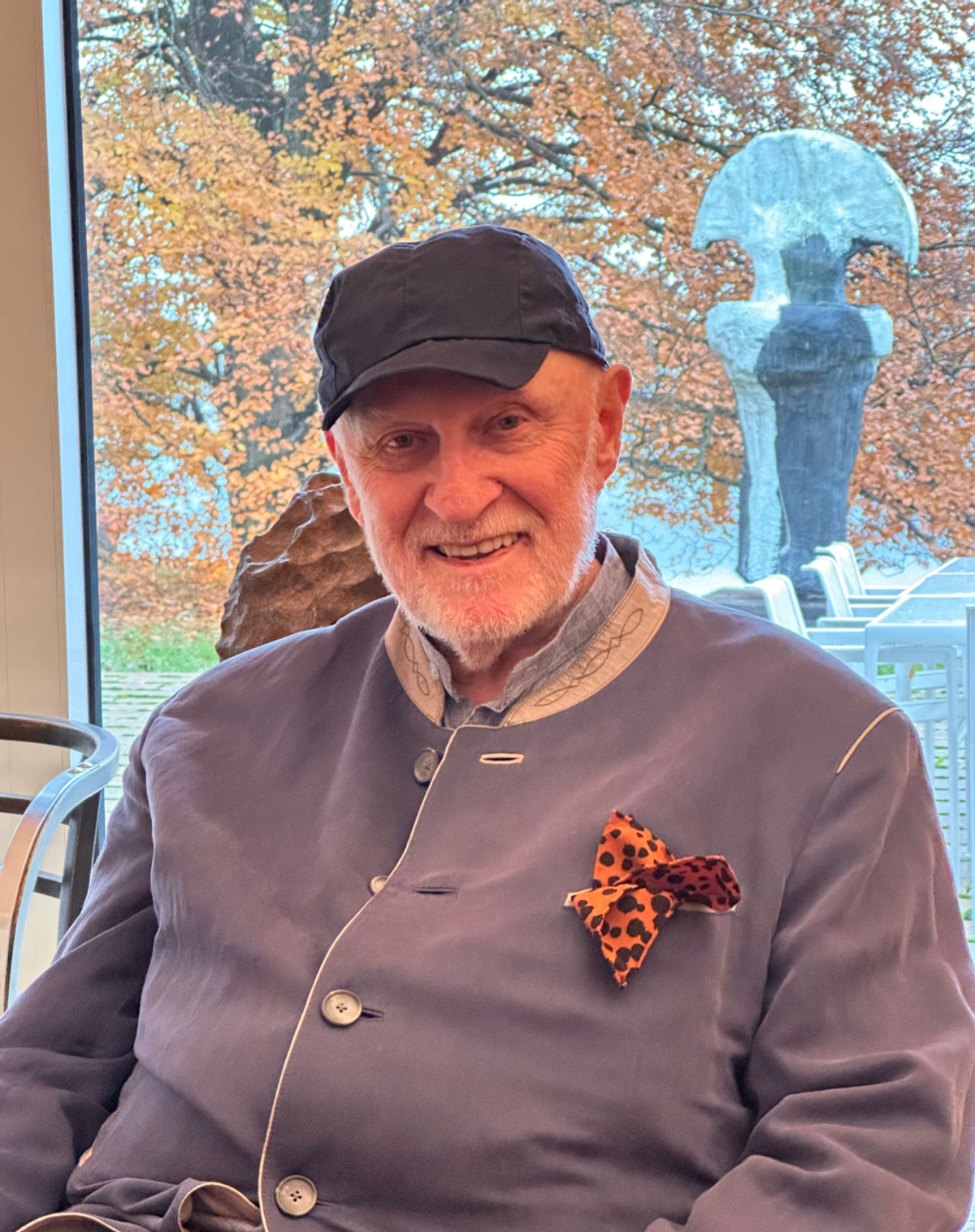 Bruno Bischofberger en 2022. Photo : Fred Iseman. Courtesy de la Galerie Bruno Bischofberger