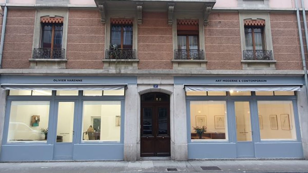 Olivier Varenne occupe l’ancien espace de la galeriste Laurence Bernard. © Olivier Varenne Art Moderne et Contemporain