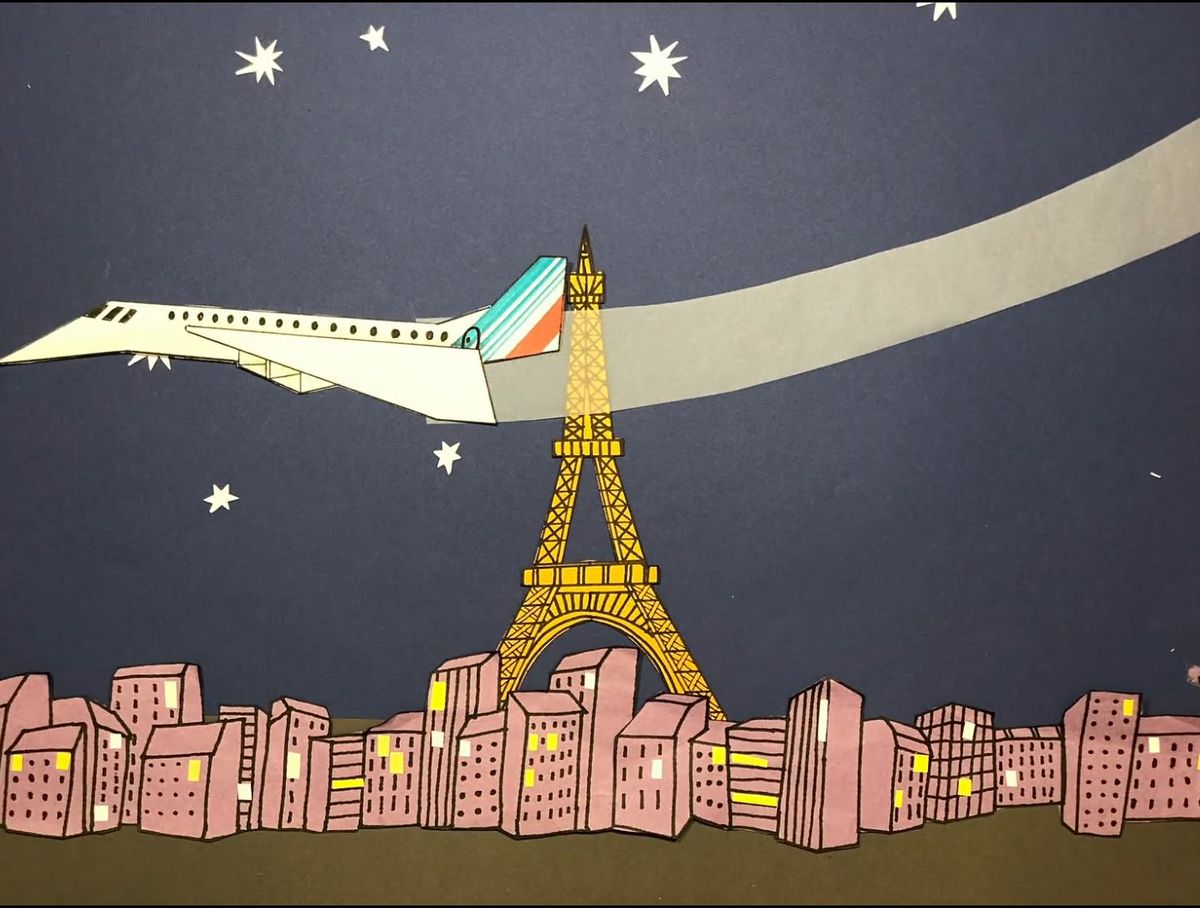 Michel Gondry, Quelle Nuit Blanche, court métrage d'animation. ©Partizan