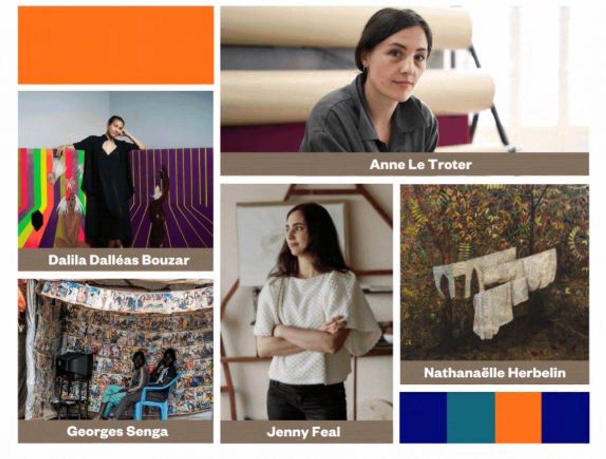 Les finalistes du SAM Art Projects 2021. Courtesy SAM Art Projects