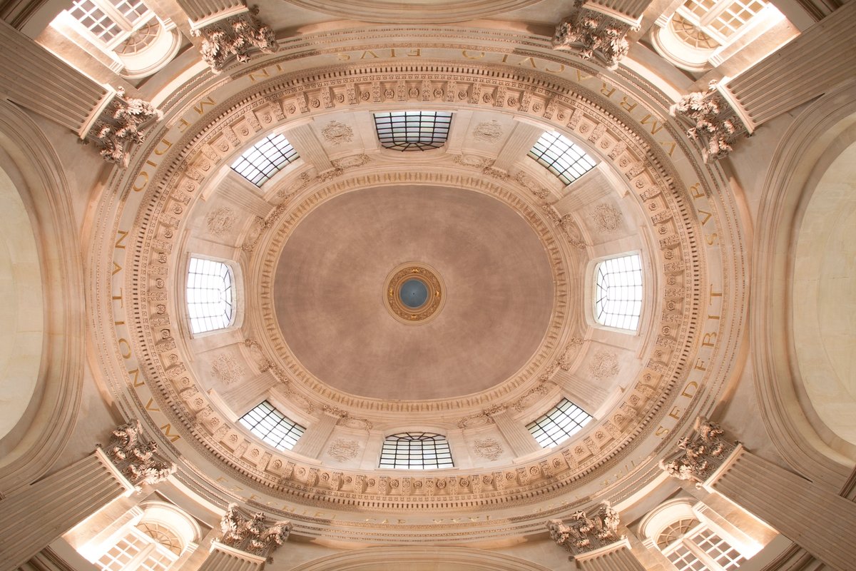 La coupole du Palais de l’Institut de France. © DR