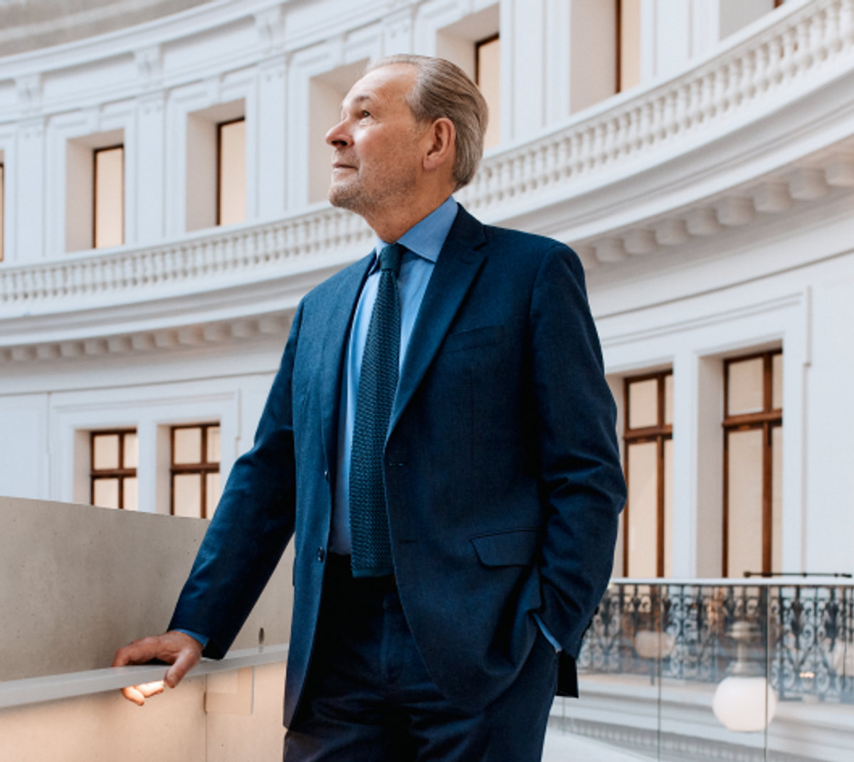 Jean-Jaques Aillagon, octobre 2020. Courtesy Bourse de Commerce — Pinault Collection. Photo Maxime Tétard.