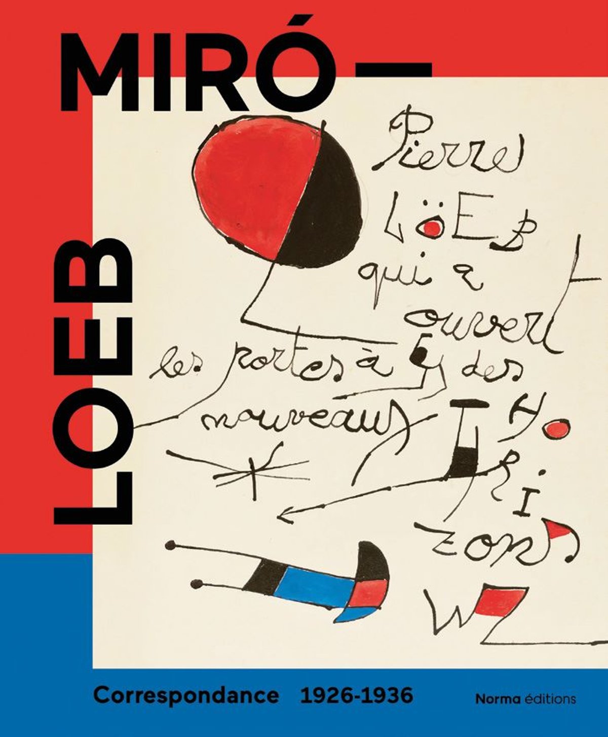 Albert Loeb, Sonia Loeb et Joan Punyet Miró, Miró-Loeb. Correspondance 1926-1936, Paris, Norma éditions, 2026, 256 pages, 39 euros.