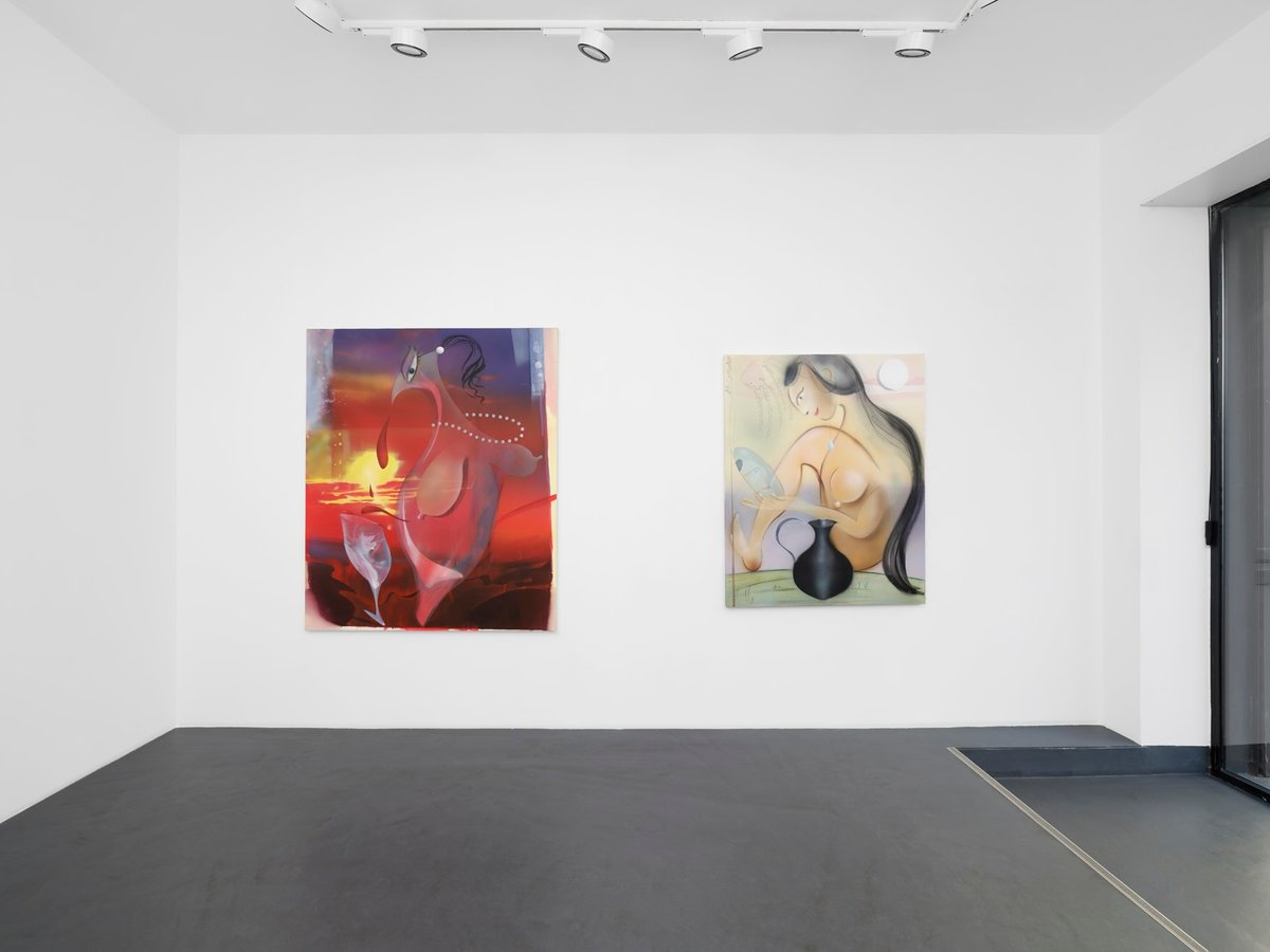 Vue de l’exposition « Hoda Kashiha : The Tale of a Pot’s Voyage That Longed to Become Human » à la Galerie Nathalie Obadia, Paris. © Aurélien Mole. Courtesy Galerie Nathalie Obadia Paris/Brussels