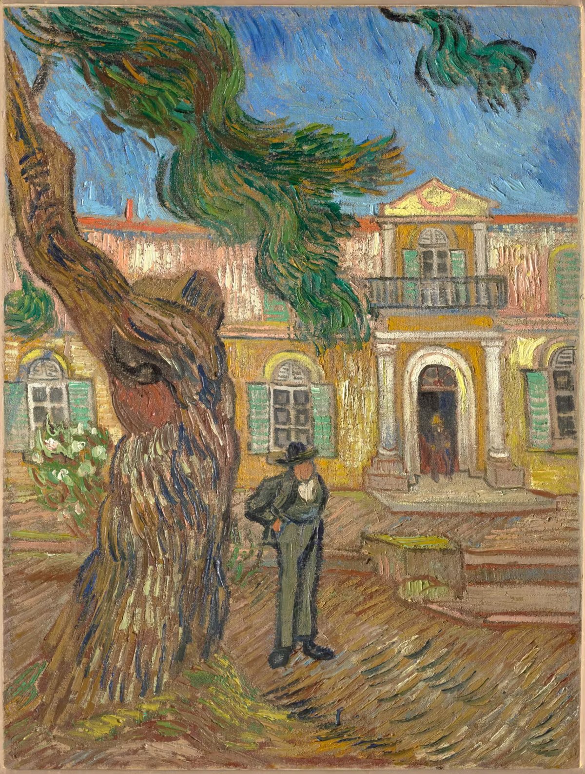 Vincent van Gogh, Hôpital Saint-Paul à Saint-Rémy-de-Provence (1889). PATRICE SCHMIDT/MUSÉE D’ORSAY/RMN-GRAND PALAIS