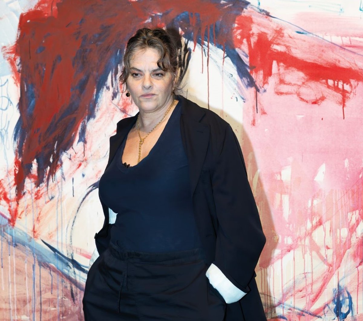 Tracy Emin à la Tate Modern, Londres, 2026. Courtesy de la Tate. Photo Yili Liu