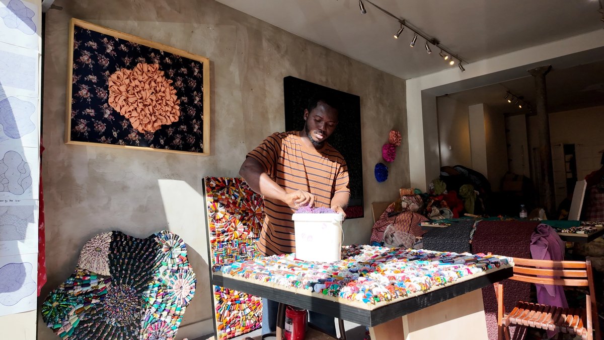 Emmanuel Aggrey Tieku.
© Courtesy ellipse art projects