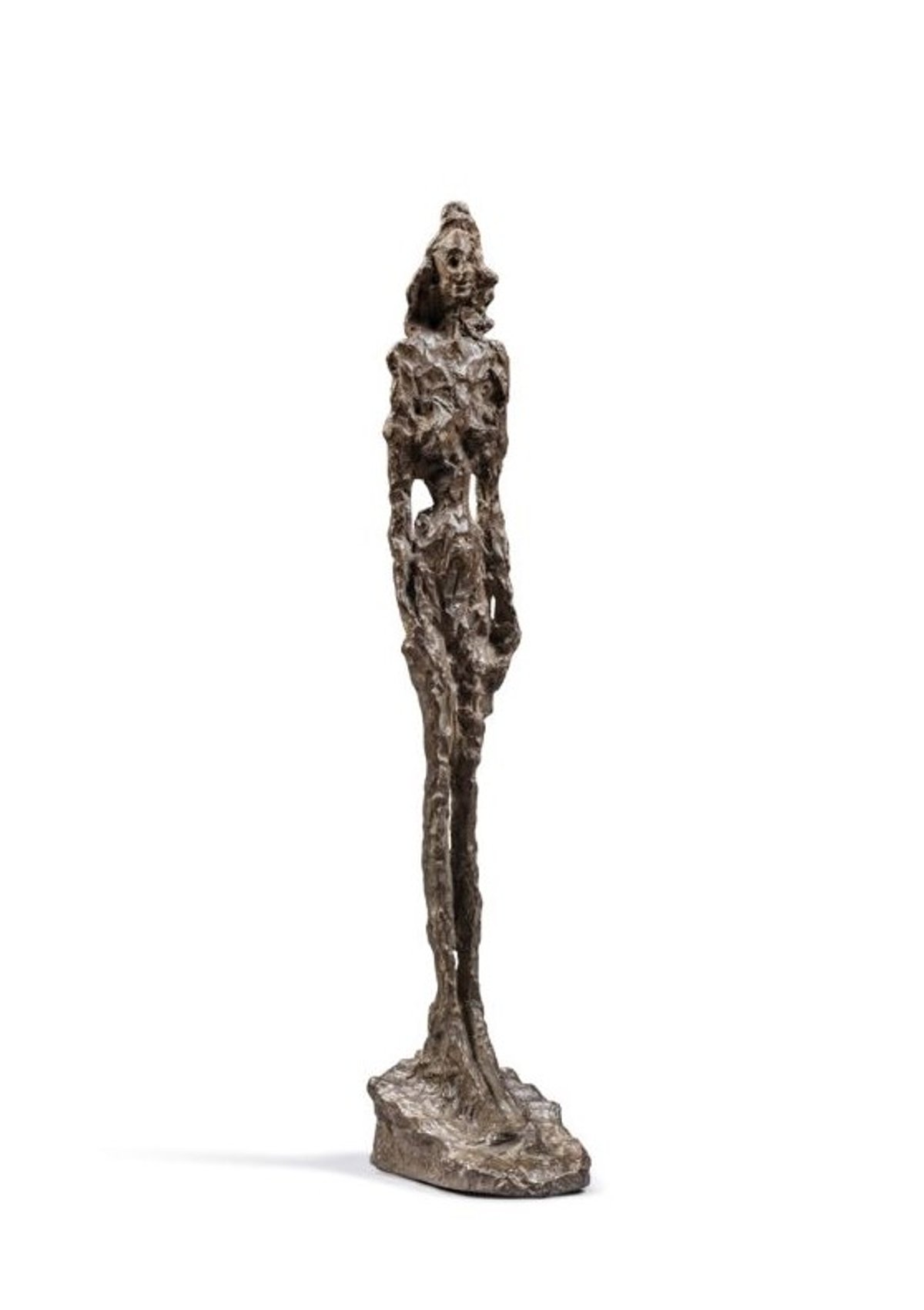 Alberto Giacometti, Femme debout, vers 1952, bronze (est. 2,5-4 millions d’euros). © Sotheby’s