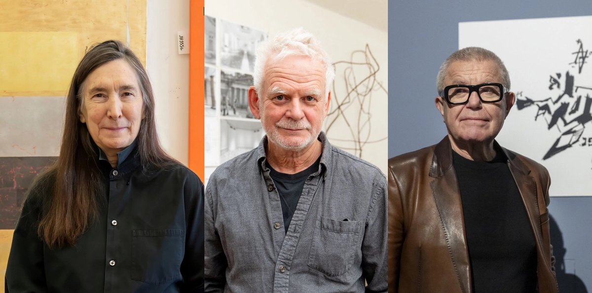 Jenny Holzer (Peinture), Andy Goldsworthy (Sculpture) et Daniel Libeskind (Architecture). Praemium Imperiale