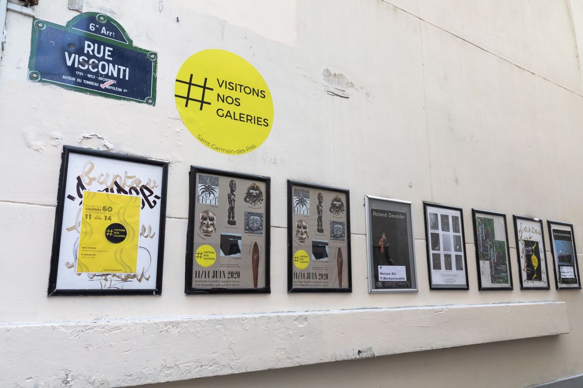 L’événement #Visitonsnosgaleries en juin 2020. © Vincent Rola