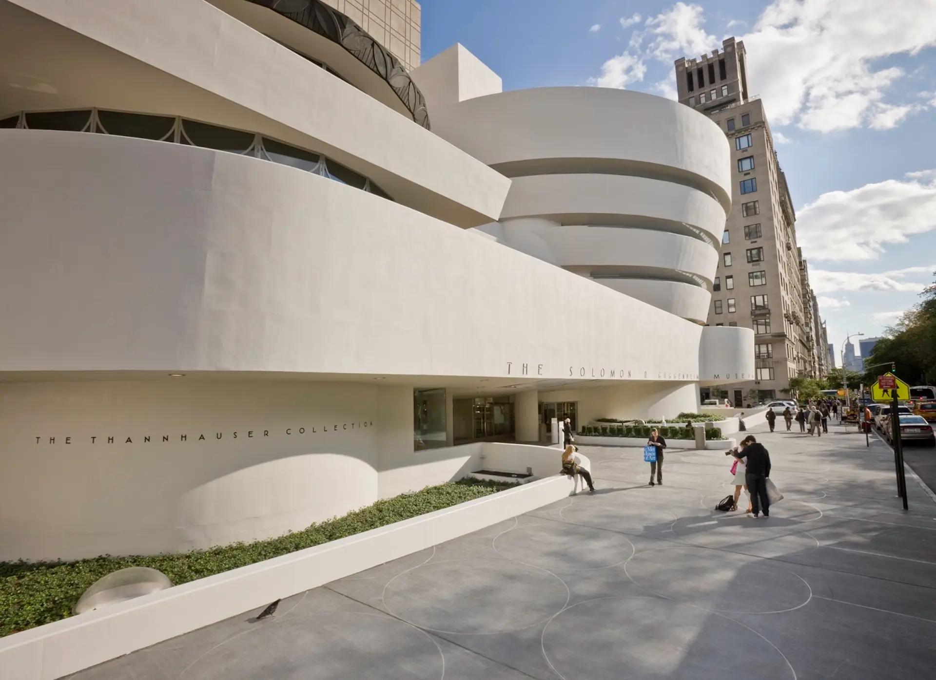The Solomon R. Guggenheim Museum à New York. Photo : David Heald. © Solomon R. Guggenheim Foundation, New York