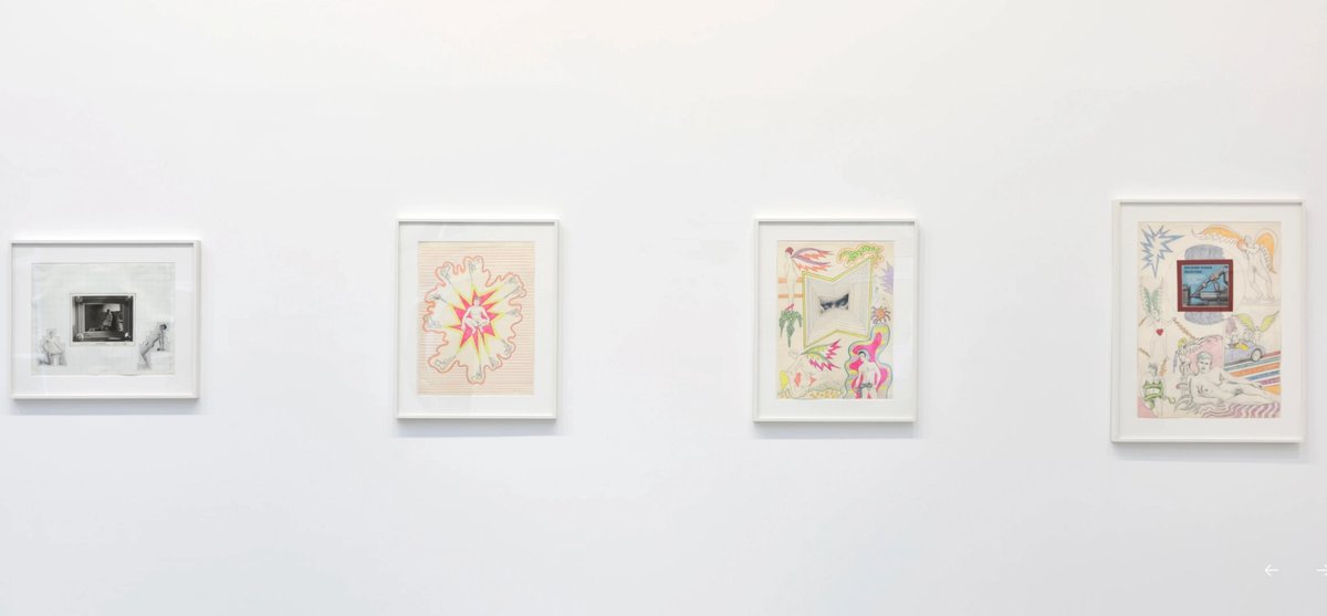 Vue de l’expostion « Robert Smithson : Mundus Subterraneus - Early Works ». Photo : Rebecca Fanuele. © : Holt/Smithson Foundation/Licensed by Artists Rights Society, New York & Marian Goodman Gallery