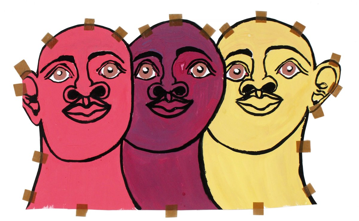 Misleidys Francisca Castillo Pedroso, Sans titre, vers 2015, gouache sur papier, 43,5 x 70 cm. Photo : D. R.