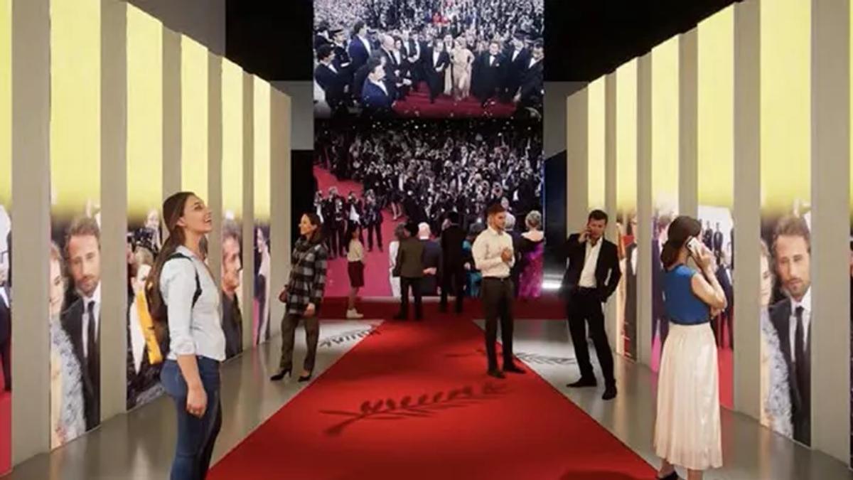 Le futur musée international du Cinéma et du Festival de Cannes. © Mairie de Cannes